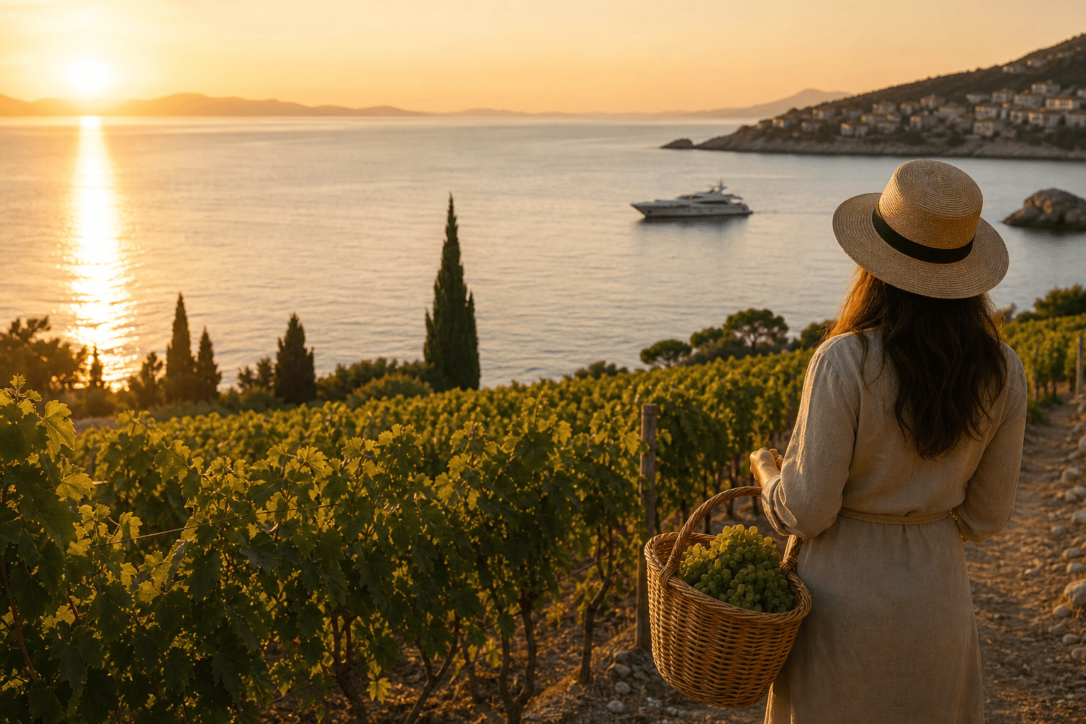 Croatia in September — golden light, warm sea and harvest season